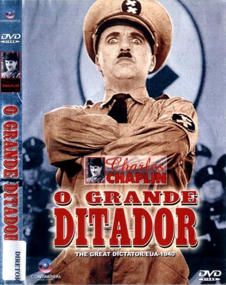 SPACETREK66 - DVD O GRANDE DITADOR - CHARLES CHAPLIN