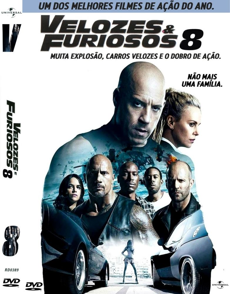 Spacetrek66 Dvd Velozes E Furiosos 8