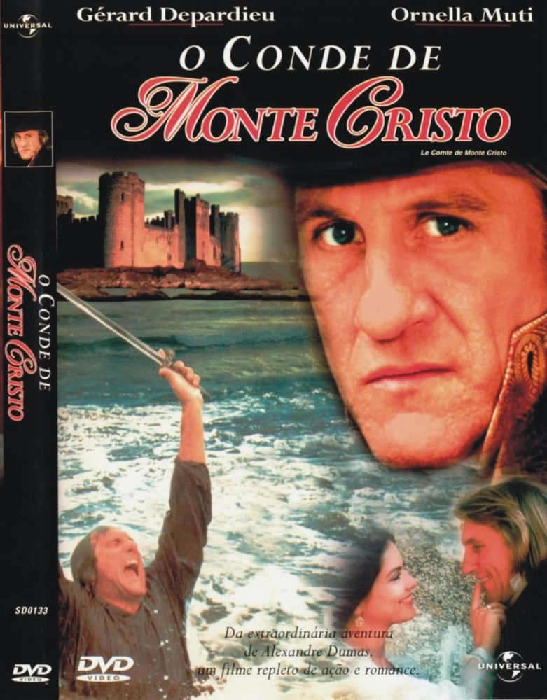 Dvd Le Comte De Monte Cristo Depardieu SPACETREK66 - DVD O CONDE DE MONTE CRISTO - GERARD DEPARDIEU