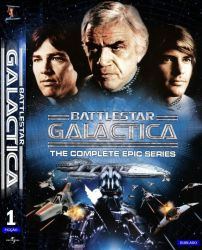 DVD GALACTICA - 1980 - ASTRONAVE DE COMBATE - 4 DVD - DUBLADA