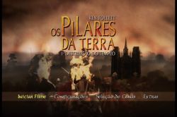 DVD OS PILARES DA TERRA - DESTRUIÇAO DO TEMPLO