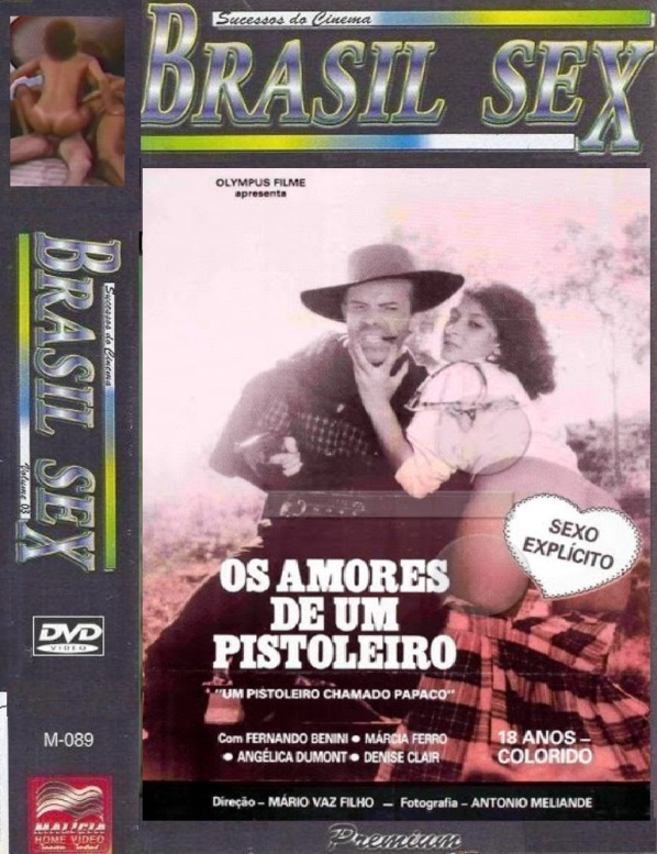 DVD OS AMORES DE UM PISTOLEIRO - PORNOCHANCHADA - SPACETREK66
