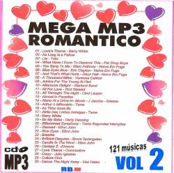 CD MEGA MP3 ROMANTICO - VOL 2 - 121 MÚSICAS