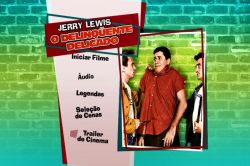 DVD O DELINQUENTE DELICADO - JERRY LEWIS - DUBLADO e LEGENDADO