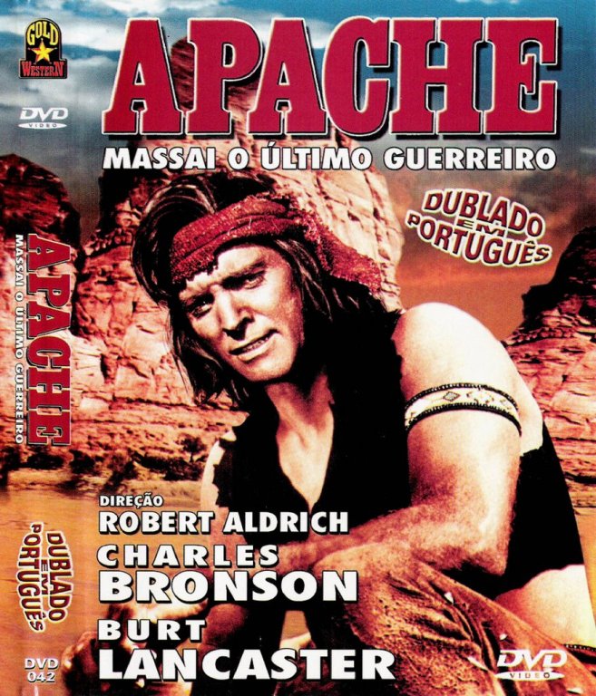 DVD APACHE - MASSAI O ULTIMO GUERREIRO - BURT LANCASTER Imagem 1