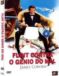DVD FLINT CONTRA O GENIO DO MAL - JAMES COBURN