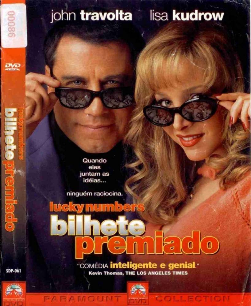 SPACETREK66 DVD BILHETE PREMIADO JOHN TRAVOLTA 2000 SPACETREK66 DVD BILHETE PREMIADO JOHN TRAVOLTA 2000