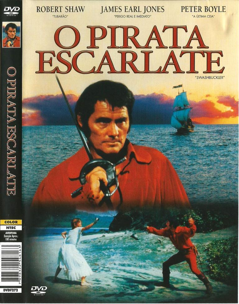 DVD O PIRATA ESCARLATE - ROBERT SHAW - SPACETREK66