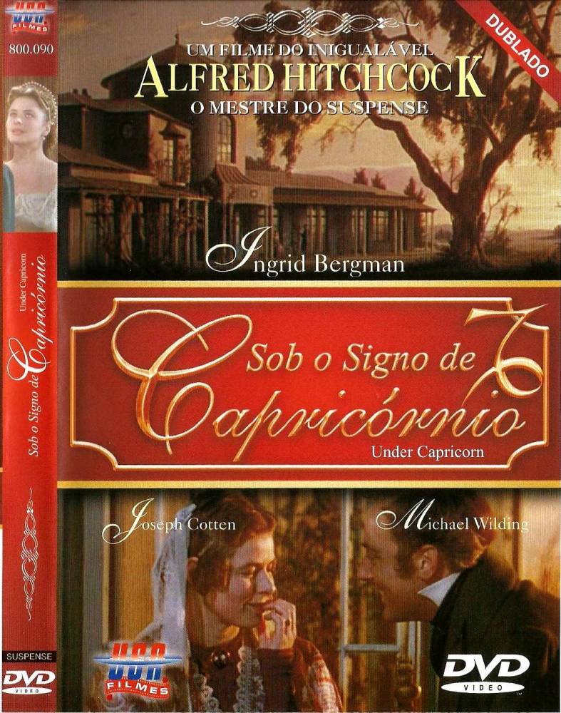 DVD SOB O SIGNO DE CAPRICORNIO - ALFRED HITCHCOCK - 1949 Imagem 1