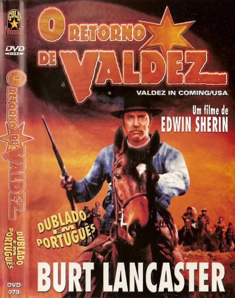 DVD O RETORNO DE VALDEZ - BURT LANCASTER Imagem 1