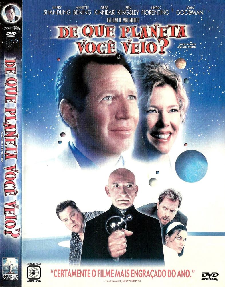 DVD DE QUE PLANETA VOCE VEIO - 1999 Imagem 1